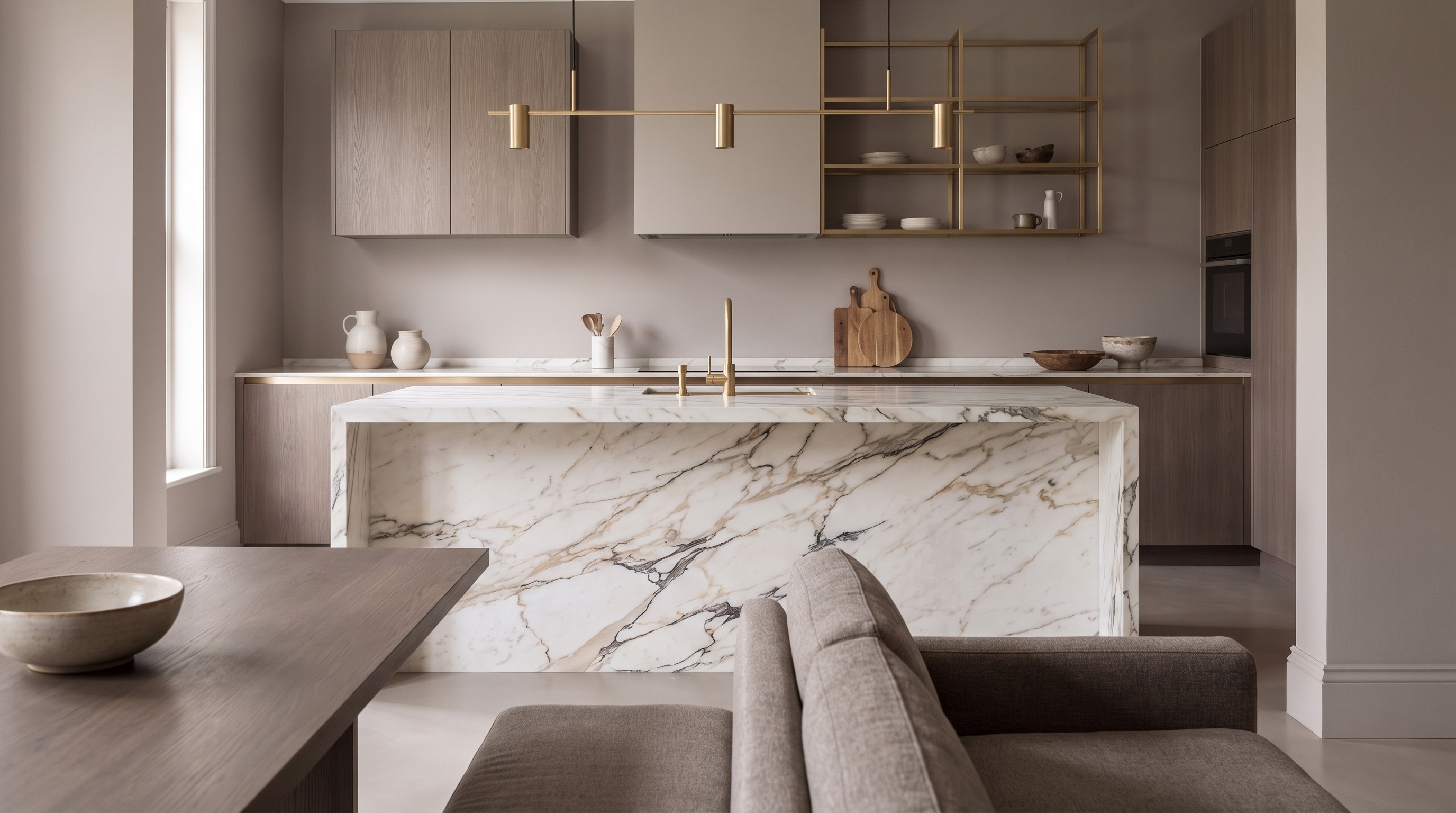 Salda collection: stone look kitchens